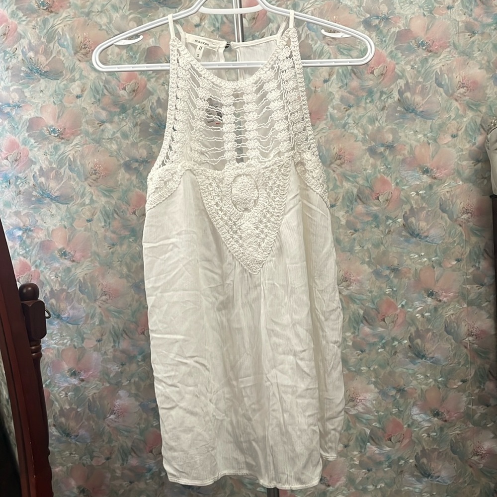 Maurice Crocheted Tank Top